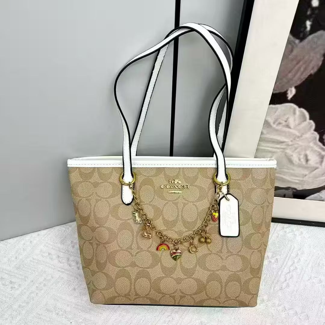 The Mini City Monogram Tote