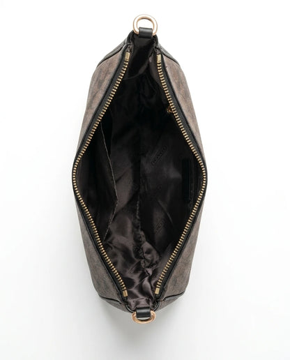 Classic Hobo Shoulder Bag - Coffee colour variant