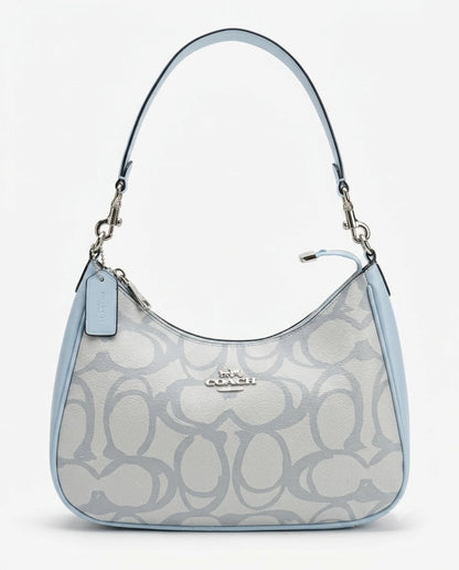 Classic Hobo Shoulder Bag - side profile - soft slouch silhouette