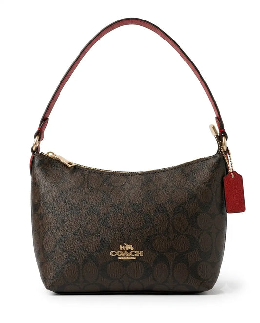 Mini Shoulder Bag for women - front view - PU leather - Asoyat