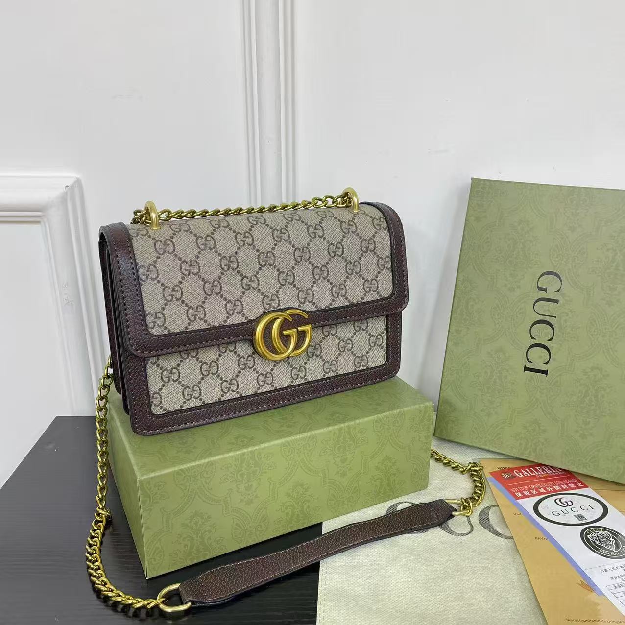 The Web Stripe Bag (With box)