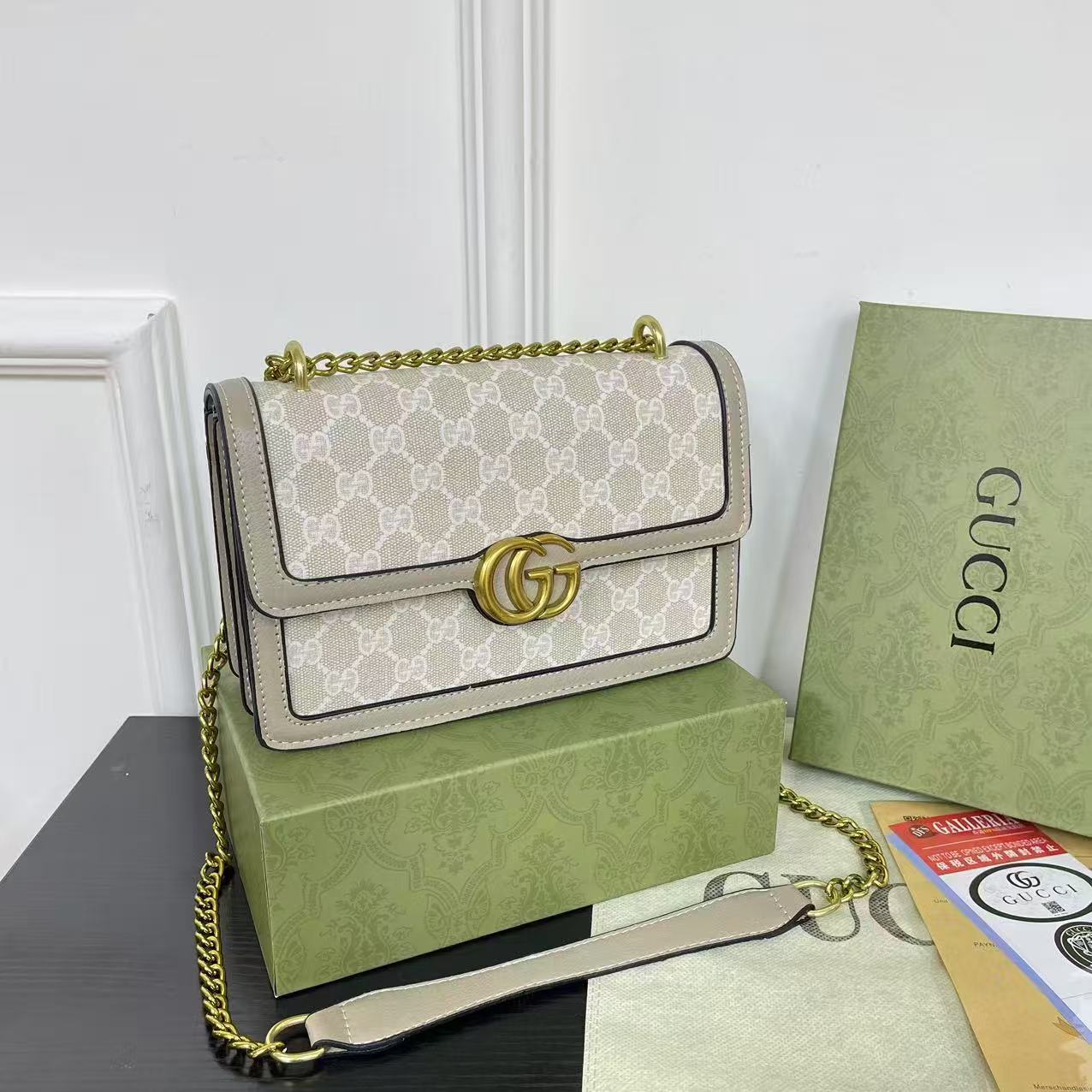 The Web Stripe Bag (With box)