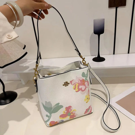 Bucket Bag Floral Print (With Box)