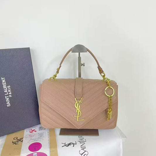 College Medium Matelassé V-Flap Crossbody (Withbox)