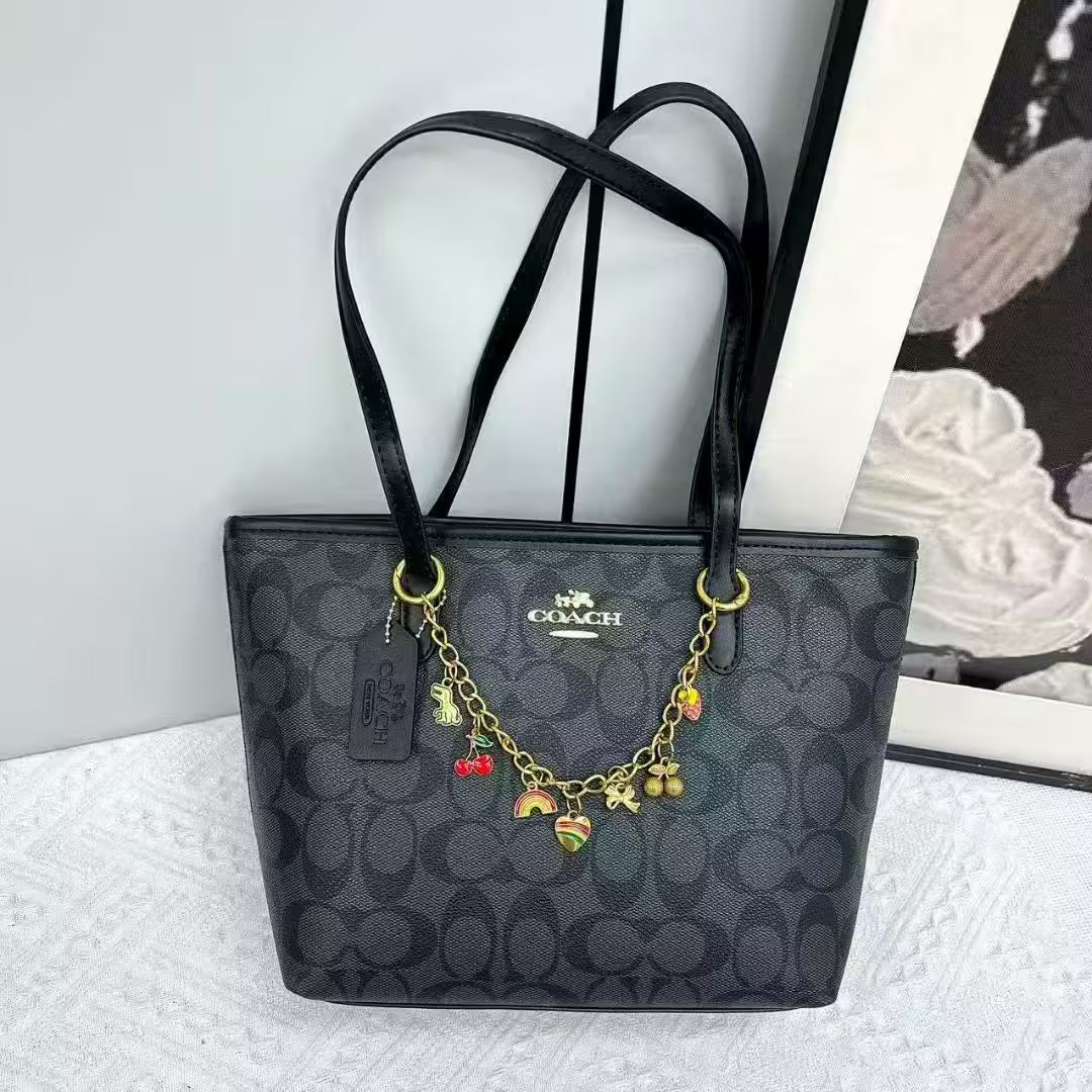 The Mini City Monogram Tote