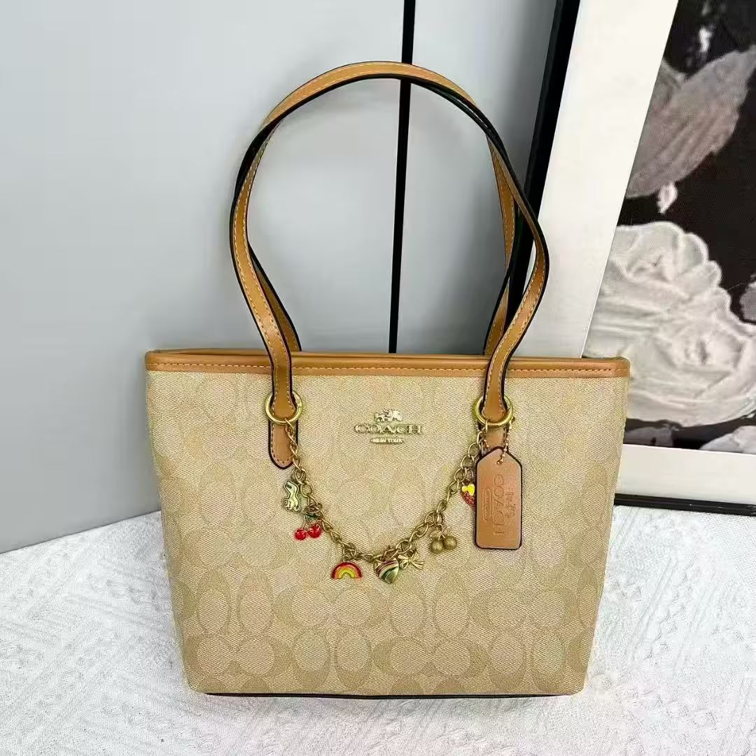 The Mini City Monogram Tote
