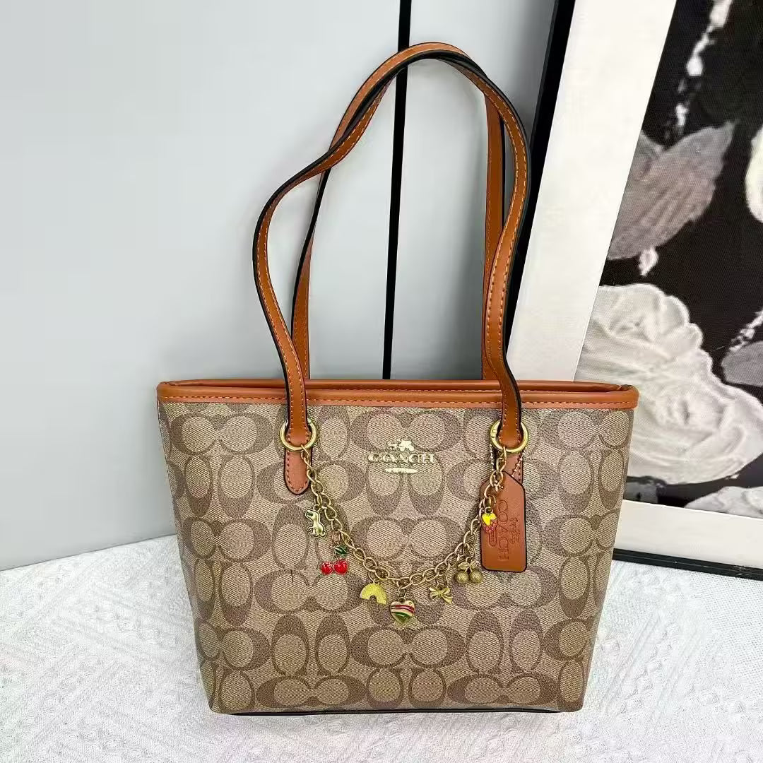 The Mini City Monogram Tote