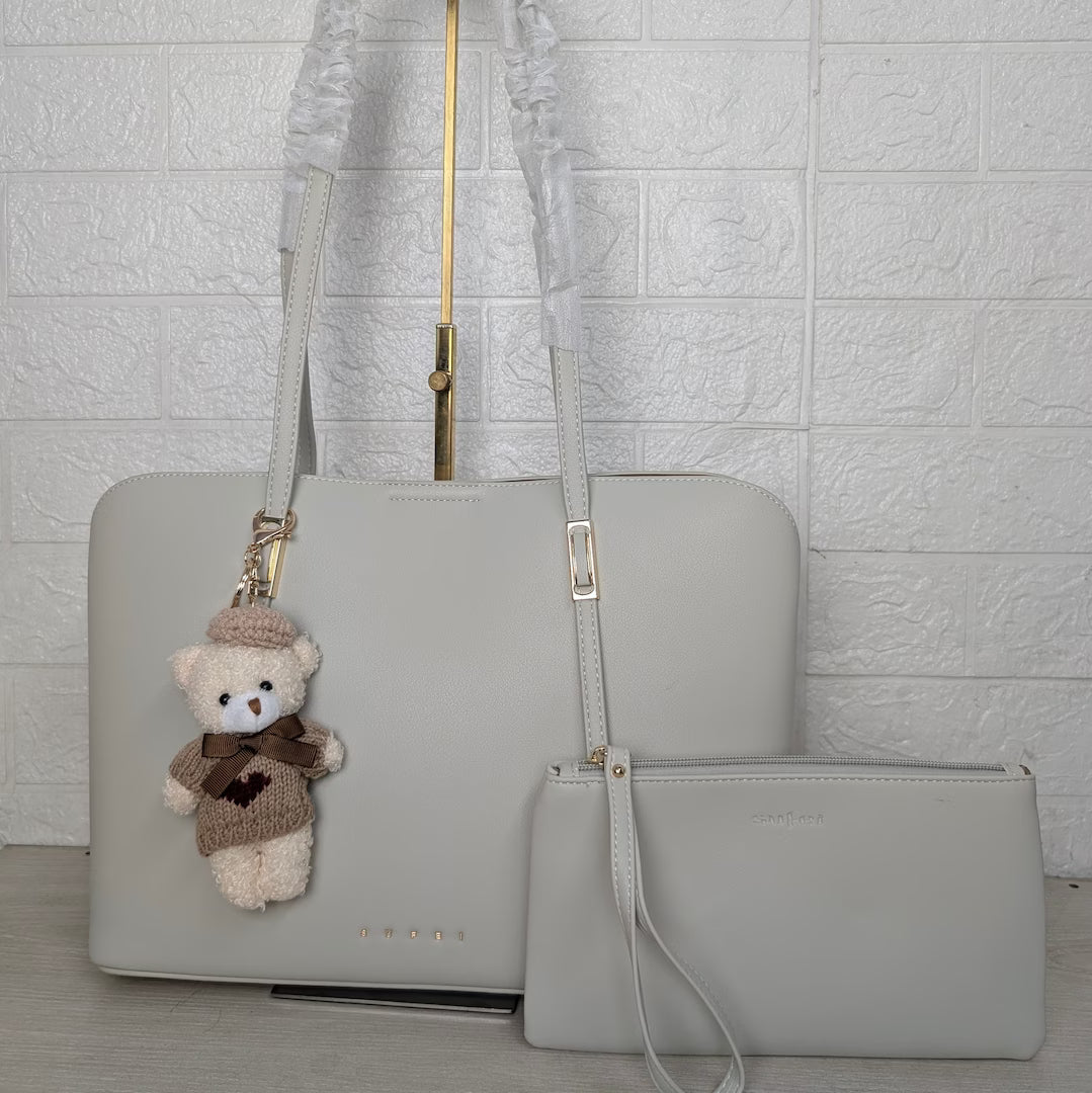 Sufei tote bag for office and daily use — PU leather women bag cash on delivery Bangladesh