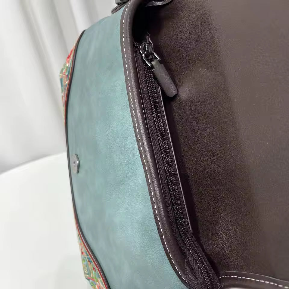 Gretta embroidered crossbody bag